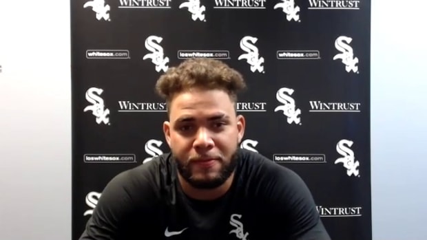 Yoán Moncada pregame on COVID 2020-09-03